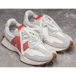 New Balance 327 Moonbeam Astro Dust Pink White Sneakers Womens Size 7 U327LV